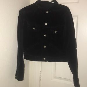 Mina Black Corduroy Jacket